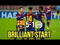 Brilliant start  trincao dembele and de jong shine  barcelona vs ferencvaros 51  match review