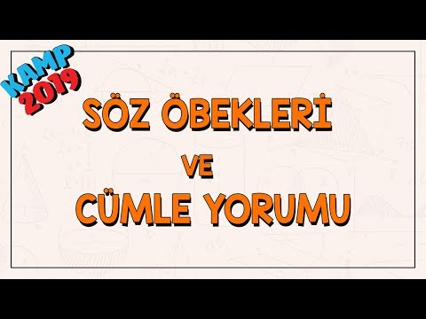 Söz Öbekleri ve Cümle Yorumu | Kamp2019