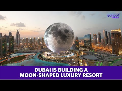 A moon-shaped luxury resort will add to dubai’s booming tourism industry