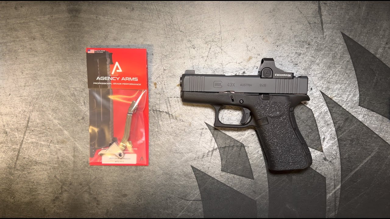 Agency Arms Drop-In Trigger First Impressions on my Glock 43X