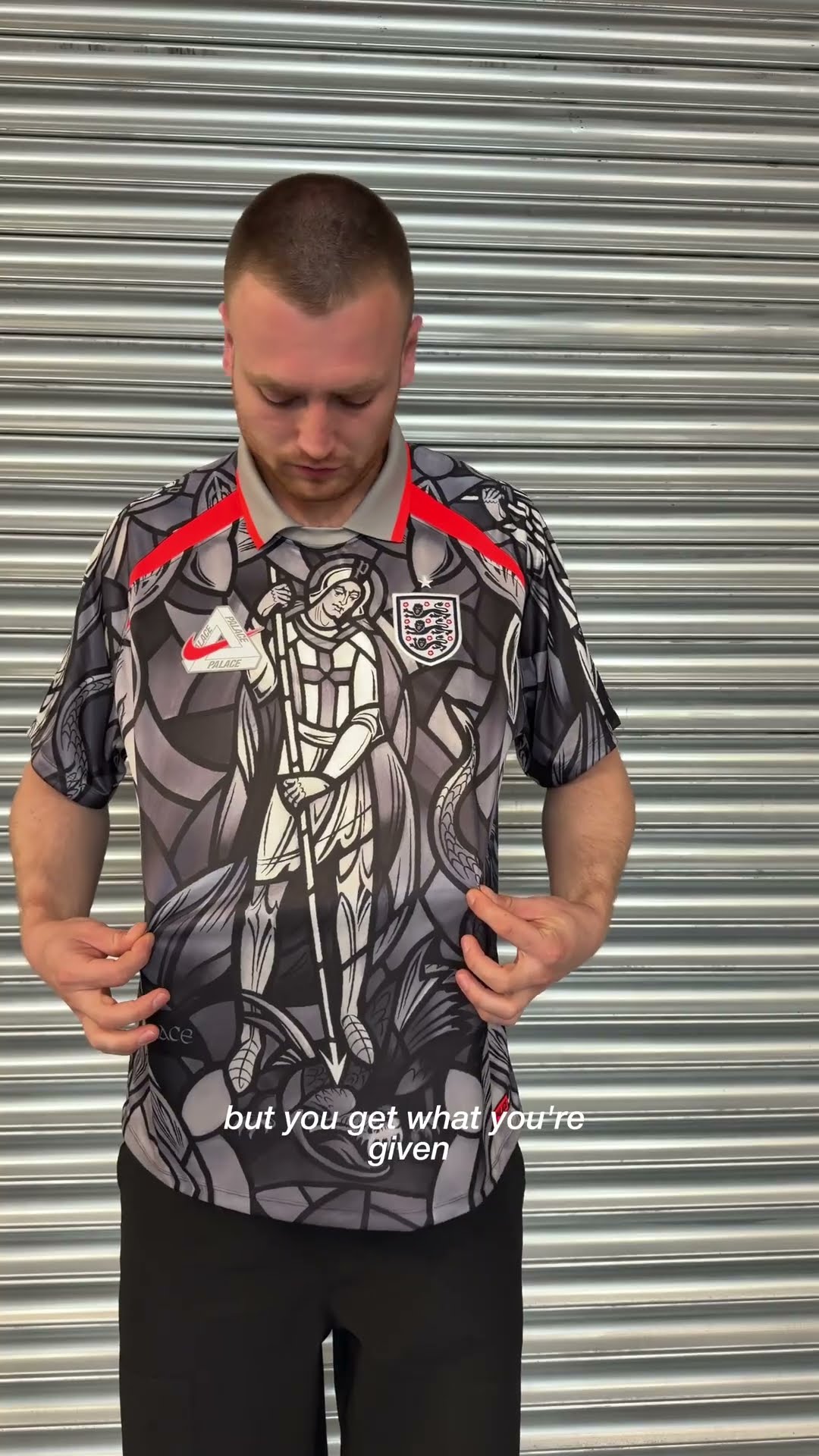 PALACE X ENGLAND X NIKE FOOTBALL KIT #streetwear #worldcup #palace
