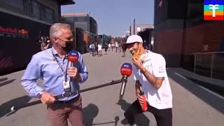 Daniel Ricciardo interview before Italian GP 2021
