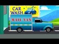 Mail Van Wash Video For Kids | Car Wash Videos | Videos For Baby & Toddlers