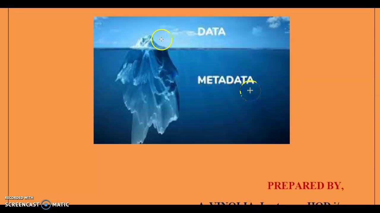 METADATA - DEFINITION WITH EXAMPLE - YouTube