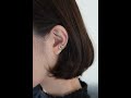 Robber 925 Silver/ How to wear ear cuff
