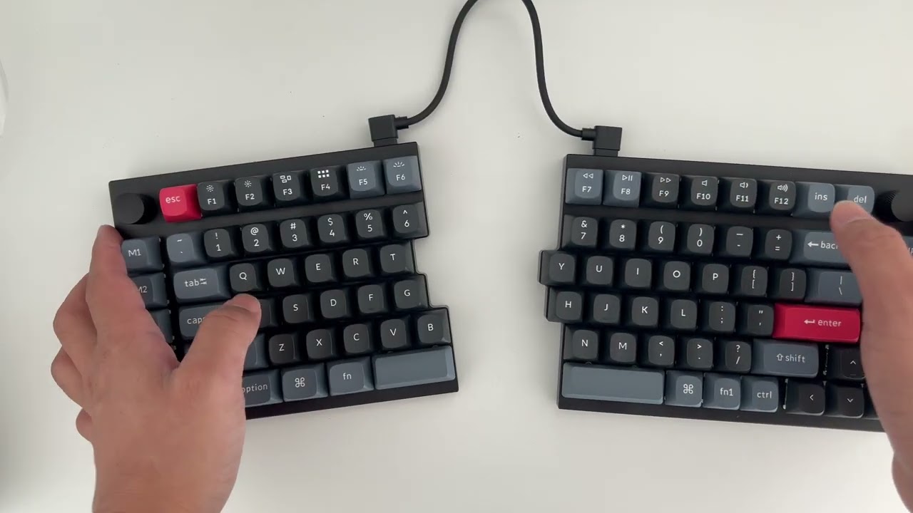 Keychron Q11 Unboxing & Review – Split, Sleek & Customizable - YouTube