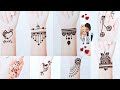 Beautiful  henna mehndi tattoo designs  mehndi designs 2019  tattoo mehndi designs step by step