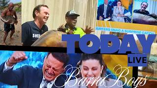 BARRA BOYS LIVE WITH KARL STEFANOVIC & SARAH ABO TODAY SHOW