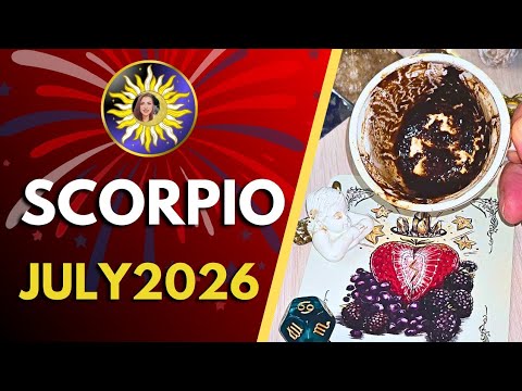 Scorpio ♏️ JULY 2026 "GREAT ACHIEVEMENT Arrives Through New Ideas!" Coffee Cup Reading & Tarot