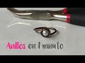 Como hacer Anillos en 1 minuto, fácil y bonito con alambre