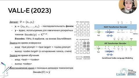 Лекция. Генерация речи