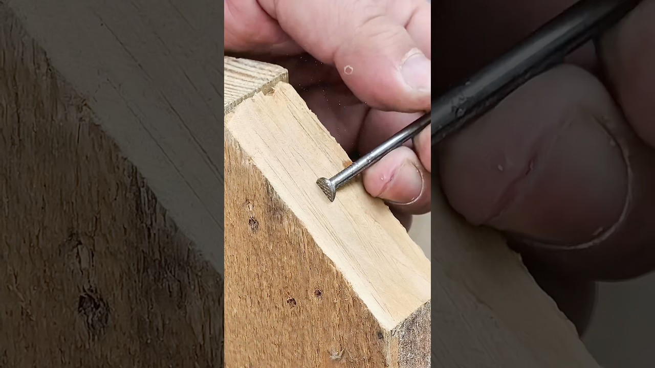 How to Hammer in a Nail like a Pro #toolstour