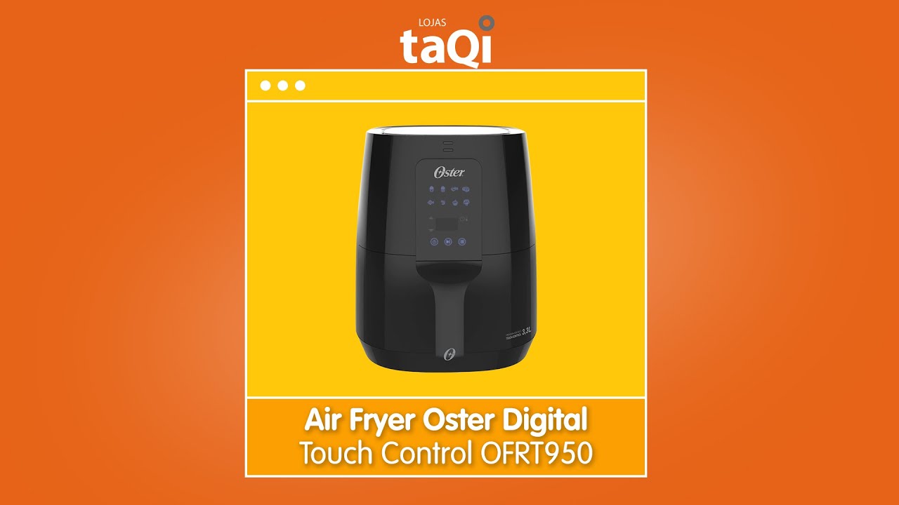 Air Fryer Oster Digital Touch Control OFRT950 YouTube