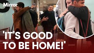 Thumbnail for EMOTIONAL scenes as FIRST FLIGHTS from Dubai touch down in Heathrow, Gatwick and Manchester