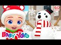 Play With Snowy Day | Color Song | Build a snowman | more Nursery rhymes | Baby yoyo