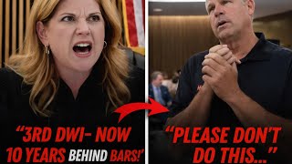 Judge Raquel West Slams Repeat Offender with Shocking 10-Year Sentence After 3rd DUI