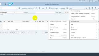 Exercise-4.1 Create a Purchase Order for a Stock Material