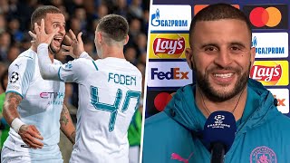 I am fuming we conceded. Kyle Walker on near perfect night in Belgium ?