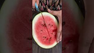 Watermelon cutting design Heart ❤️ | Love Design watermelon #shorts #watermelon #fruit #food