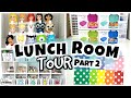 Lunch Room Tour | A CRAZY Amount Of Food Picks. Good2Grow Toppers. Napkins.   (Pt. 2)