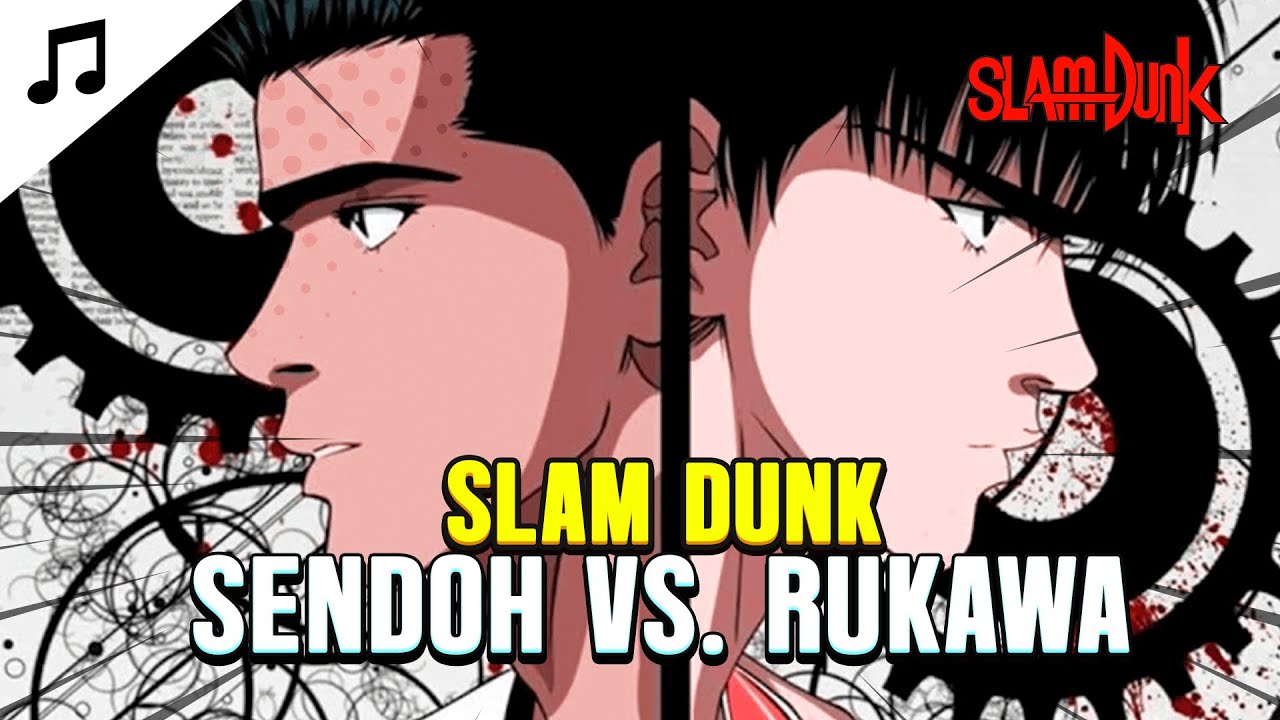 Send Oh Rukawa Slam Dunk OST // Rival Confrontation // Sendoh vs. RukawA - YouTube