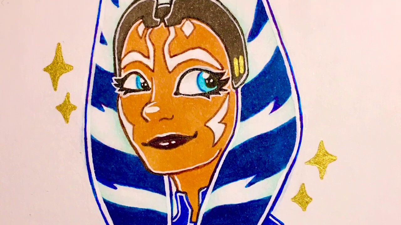 Ahsoka Tano Speed Draw ✨