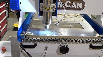 CanCam D-23 miniTron Aluminum Engraving