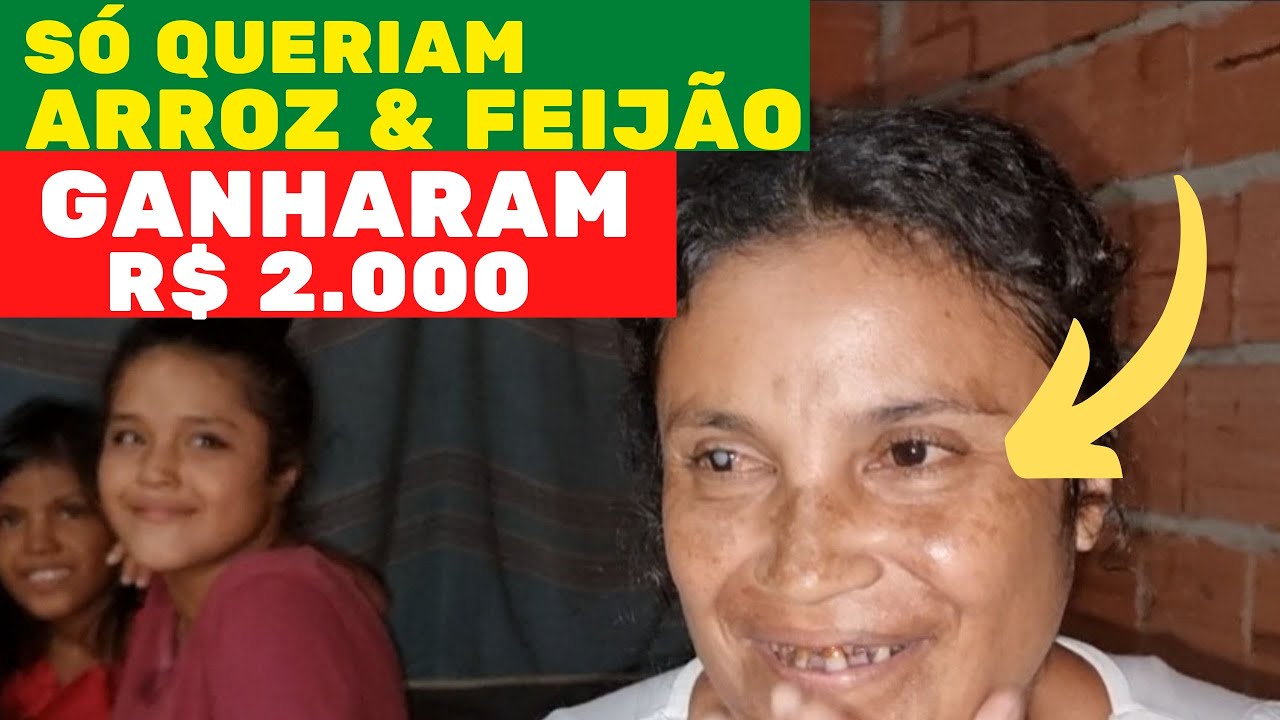 TENTE NÃO CHORAR/ FAMÍLIA VIVE ISOLADA SEM COMIDA! FIZERAM R$ DOIS MIL EM COMPRAS