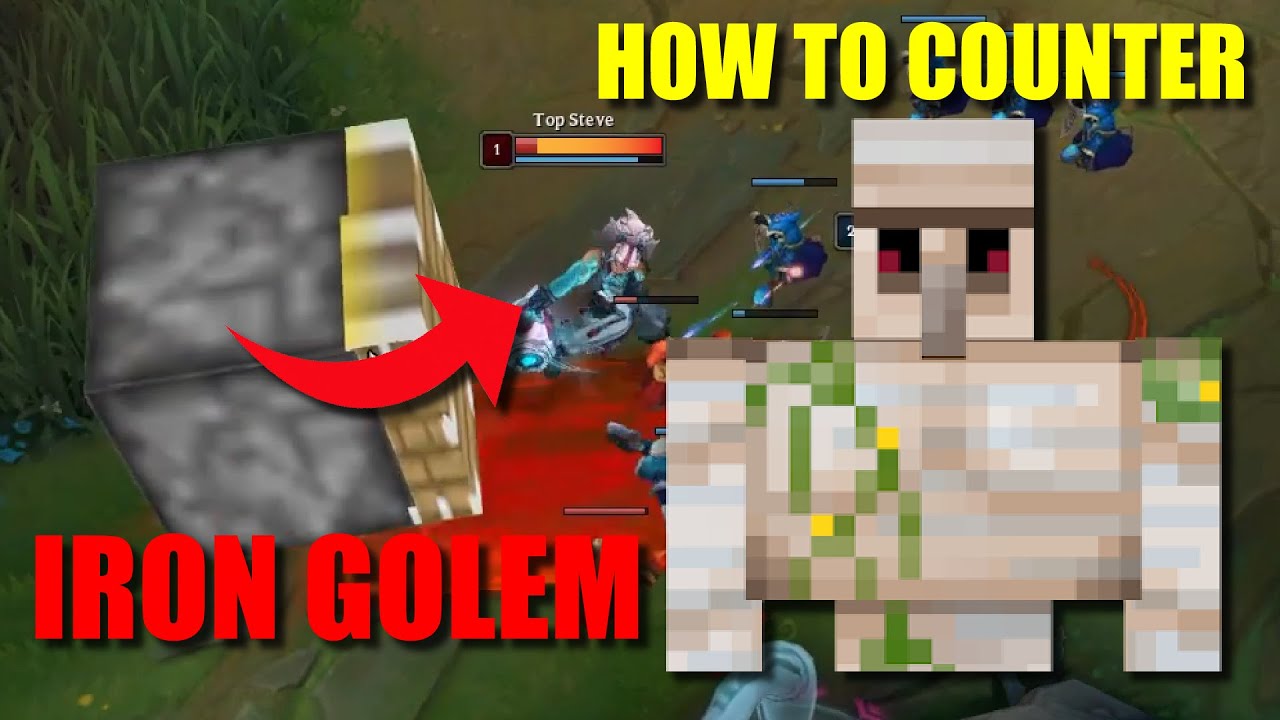 IRON Golem in League? How to Counter it YouTube