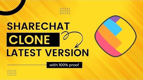 Sharechat latest version clone ||sharechat clone kaise banaye || sharechat clone