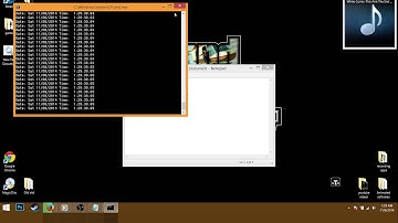 How to make a Clock using notepad [Easy]