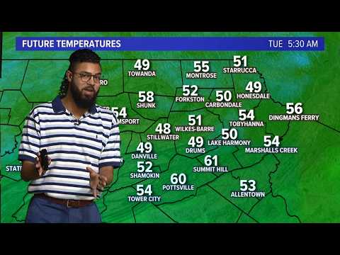 Labor Day looks great, foggy mornings possible