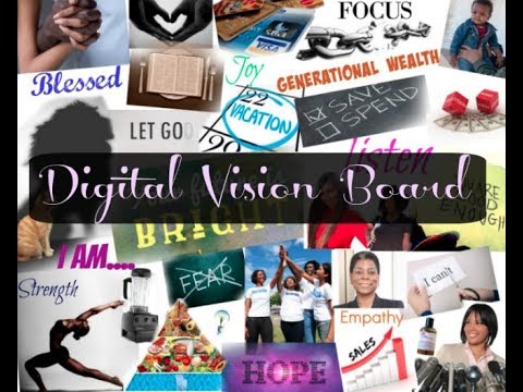 GOAL PLANNING FOR 2018? CREATE A DIGITAL VISION BOARD - YouTube