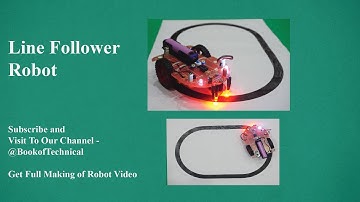 How to Build Line Follower Robot, Sensor Based Line Follower Robot, Promo [Chapter 2: Robotics]