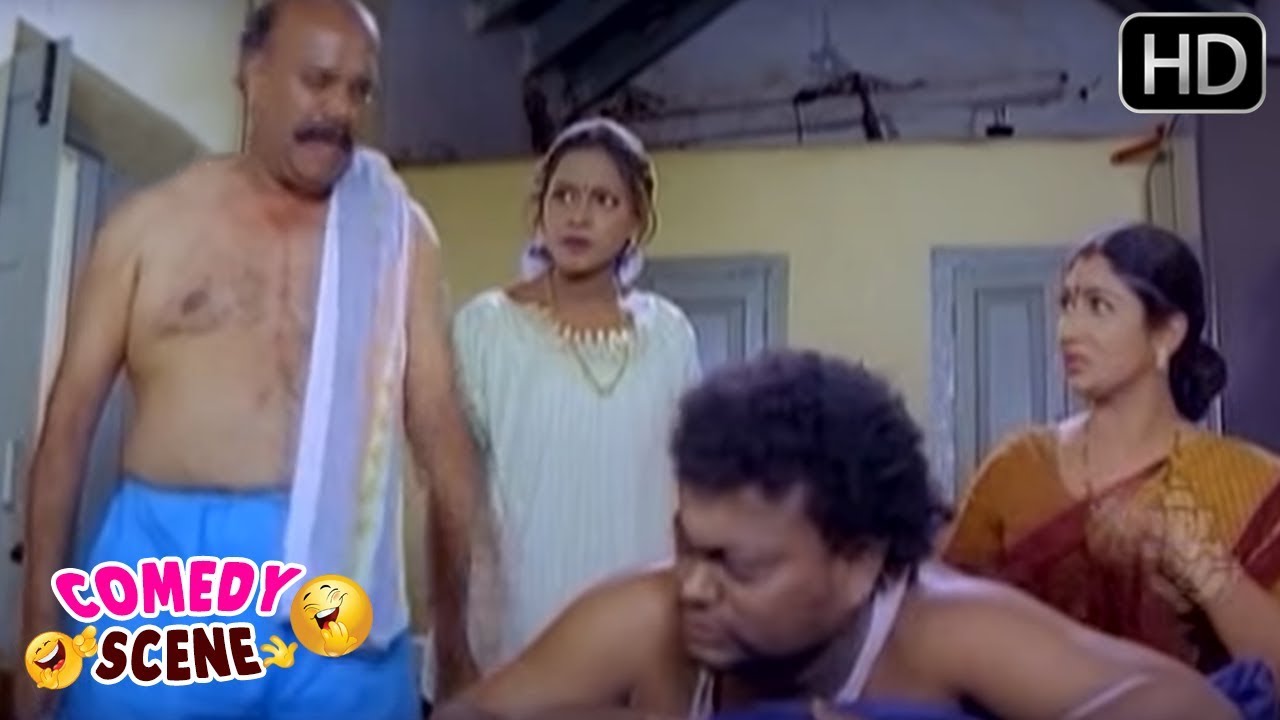 Sadhu Kokila Toilet Comedy Scene | Thayi Illada Thabbali Kannada Movie | SGV Comedy