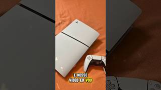 REALIZEI MEU SONHO!! Comprei meu PS5 em 2026!! #setup #unboxing #shorts #gaming #ps5