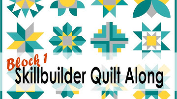 Online Quilting Bee Skill Builder 2020 Block 1 with On Williams Street