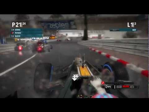 F1 2012 PS3 Monaco - Heavy Rain