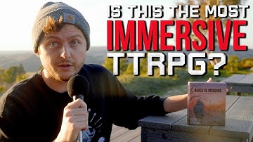 Alice is Missing and Immersion in RPGs