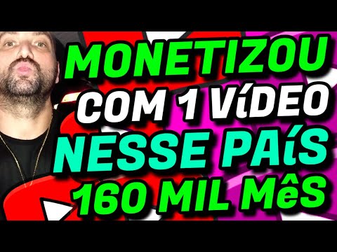 Monetizando com 1 vídeo: Descubra 3 canais obscuros que ganham R$160 mil  por mês no . — Eightify