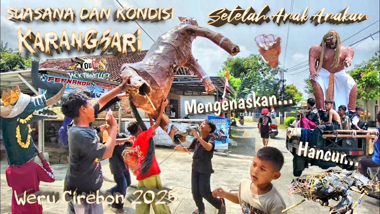 Suasana Dan Kondisi Setelah Arak Arakan Desa Karangsari Weru Cirebon 2025