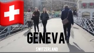 Geneva Switzerland 4k walking tour