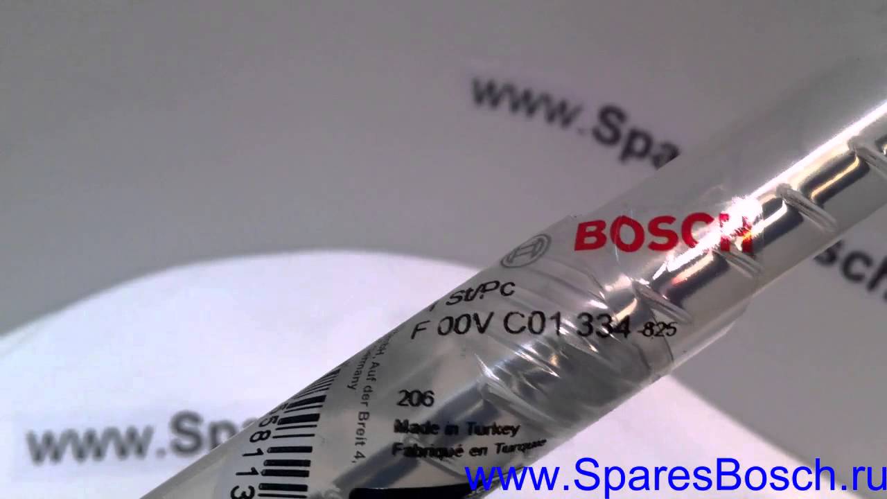 F 00V C01 334, Клапан со штоком Common Rail BOSCH, Мультипликатор, F00VC01334