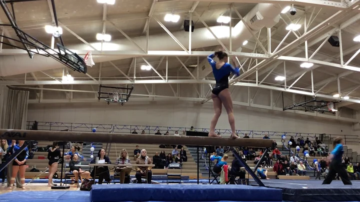 Kelly Zehnder, Lake Park, Beam, 1/25/17