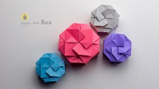 How To Make An Octagon Box Paper Craft Diy