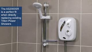 Triton AS2000SR Silent Running Power Shower- How to install