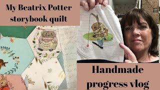 My Beatrix Potter Quilt Journey