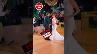 Eda Ece ve Buğrahan Tuncer düğün dansı #edaece #magazin #düğün #dans #gazetemag