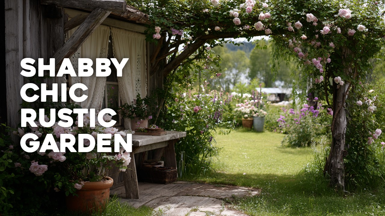 🌷 Shabby Chic Garden Landscape Ideas That Highlight Rustic Beauty and Vintage Charm