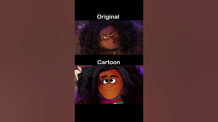 Moana 2 - Can I get a Cheeehooo ? Original vs Cartoon  #moana #moana2 #moanasong #disney #maui